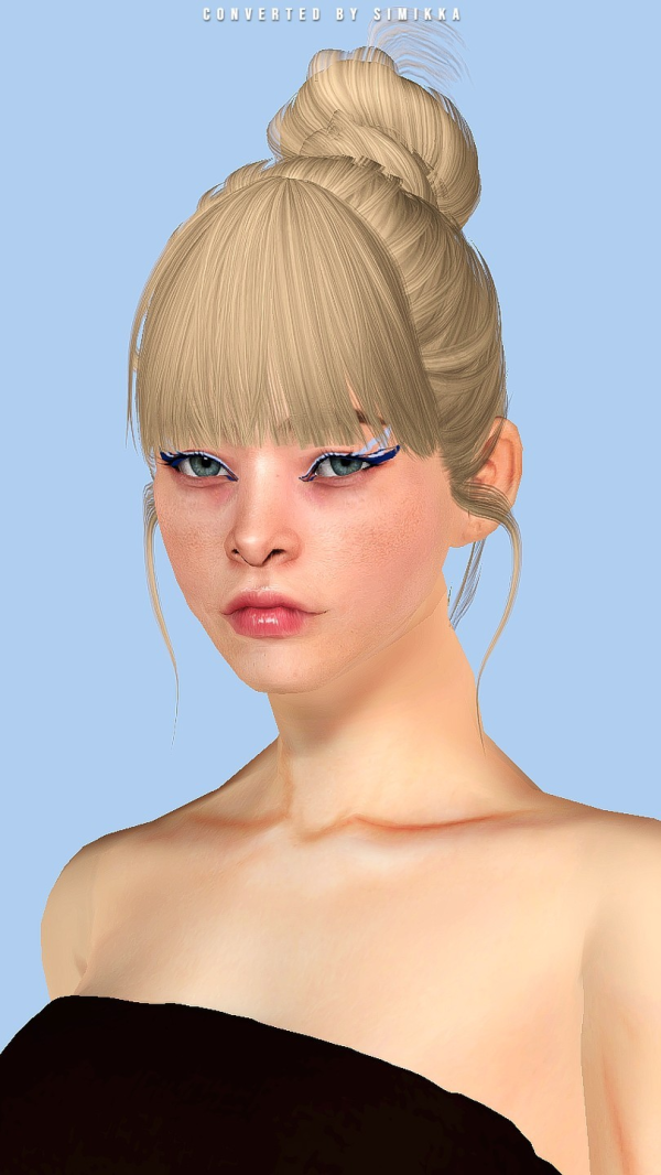 LeahLillith Ines Hairstyle to by simsfinds - The Sims 3 Custom Content