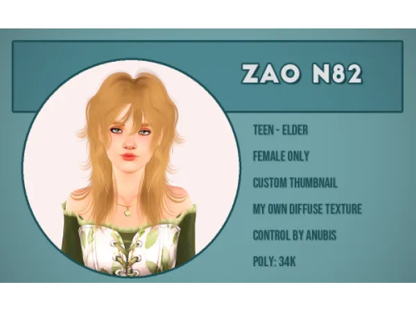 Zao N82 - The Sims 3 Custom Content