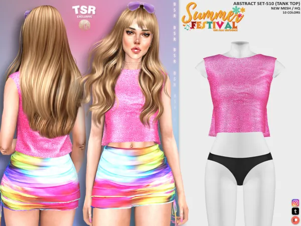 Alpha ABSTARCT SET 510 BD1325 BD1326 - The Sims 4 Custom Content