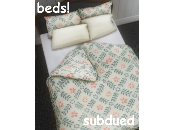 Mix beds beds beds - The Sims 4 Custom Content