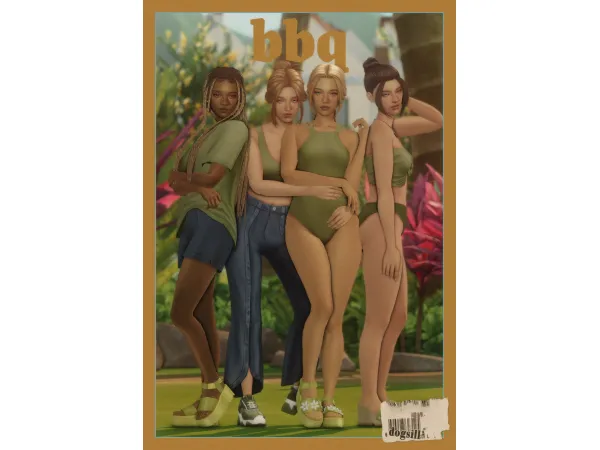 Maxis Match the bbq pack by dogsill - The Sims 4 Custom Content