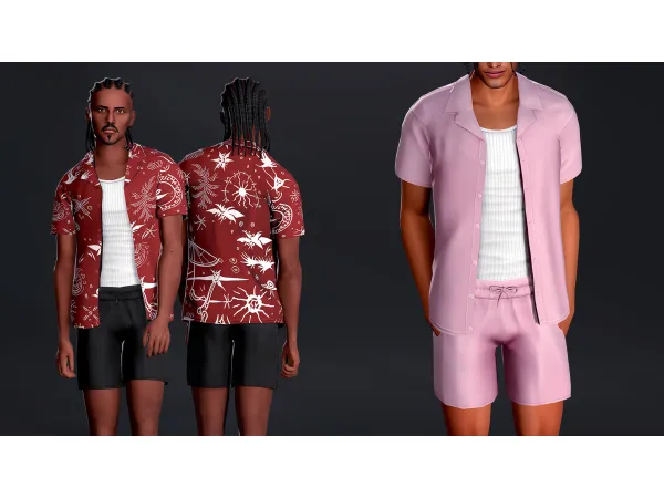 Maxis Match Daniel Summer Set - The Sims 4 Custom Content