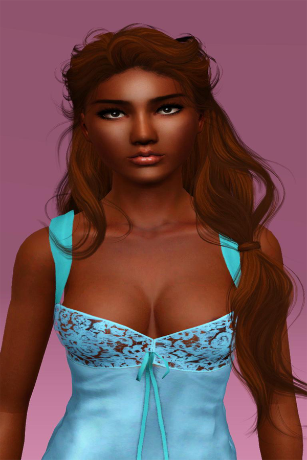 SweeternerNsims Wingssims Towards the Front Ponytail Hairstyle 4T3 by simsfinds - The Sims 3 Custom Content