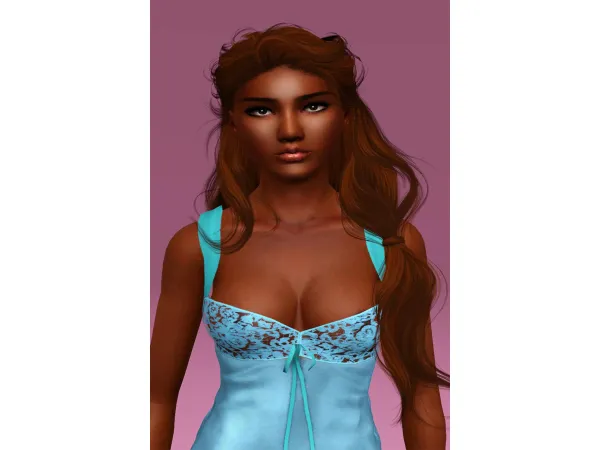 SweeternerNsims Wingssims Towards the Front Ponytail Hairstyle 4T3 - The Sims 3 Custom Content