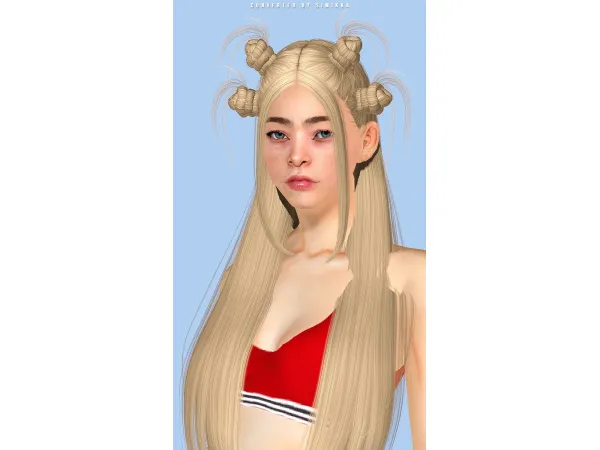 LeahLillith Y2K Oren Hair - The Sims 3 Custom Content