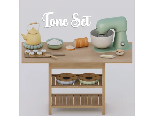 Alpha Ione Set by Mechtasims - The Sims 4 Custom Content