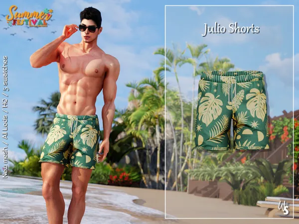 Alpha Julio Clothes set for men 41781441920527 - The Sims 4 Custom Content