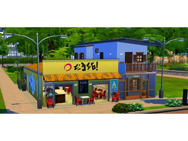 Maxis Match Bar do Zé Low Class Brazilian Bar (no CCsem CP) by Mouluise - The Sims 4 Custom Content
