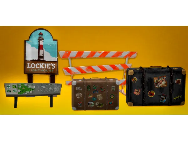 Alpha CLUTTER Jennisims by Jennifer - The Sims 4 Custom Content