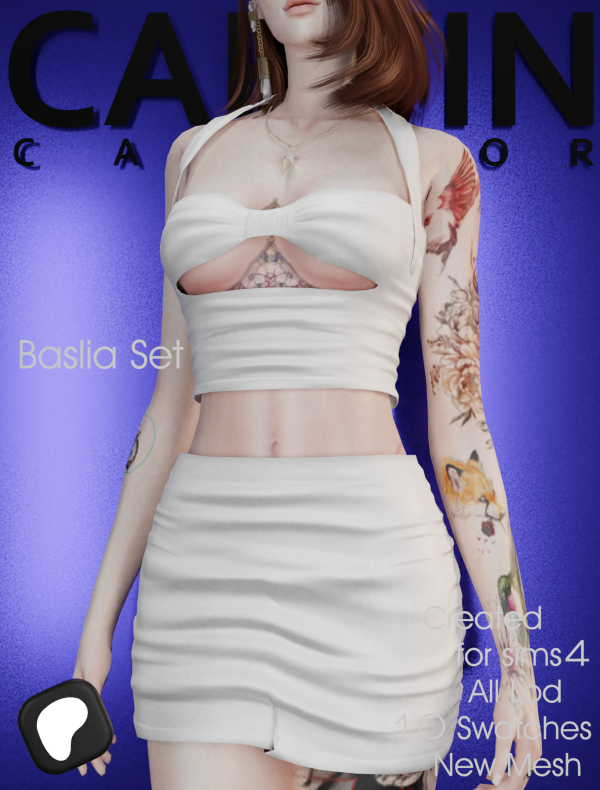 Alpha Baslia Set by simsfinds - The Sims 4 Custom Content