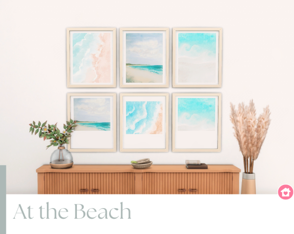 Mix At the Beach by simsfinds - The Sims 4 Custom Content