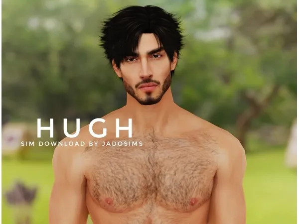 Alpha Hugh (Sim Download) - The Sims 4 Custom Content