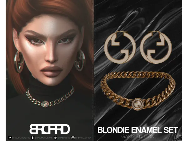 Alpha BLONDIE MINI COLLECTION GAME EDITION by bradfordsims - The Sims 4 Custom Content