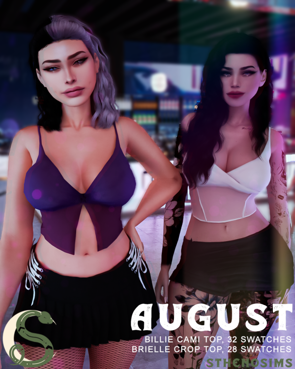 Alpha August Clothing Dump ( ) by simsfinds - The Sims 4 Custom Content