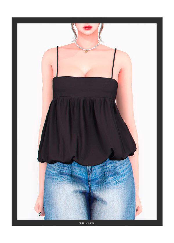 Alpha Klaxon Top by plbsims - The Sims 4 Custom Content