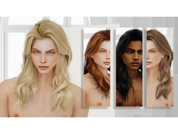 Alpha [MODCo] Zane Hairstyle by darknighttsims - The Sims 4 Custom Content