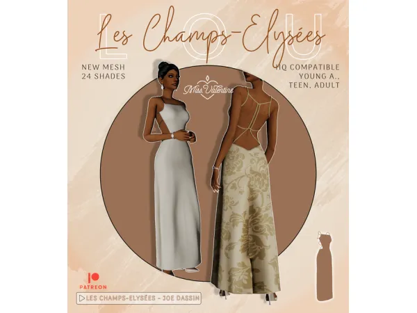 Exclusive Pieces (Les Champs-Elysées) by Valentina