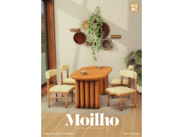 Maxis Match moilho Dining Chair by u0274u1d0f su1d1bu028fu029fu1d07 x u1d21 u1d0f u1d0f u1d05 u029f u1d00 u0274 u1d05 - The Sims 4 Custom Content