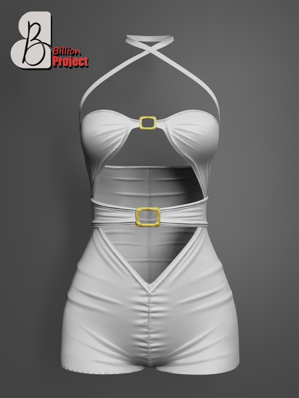 Alpha BiliionProject Billia Jumsuit by billion_project666 - The Sims 4 Custom Content