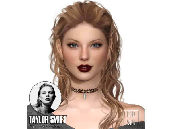 Taylor Swift 🐍 -  The Sims 4 (JUNE 2024 TRAY FILES UPDATE) by cloversimss