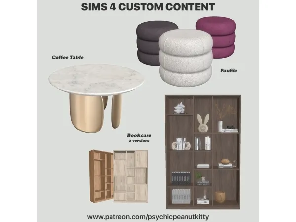 Mix November Reading - The Sims 4 Custom Content