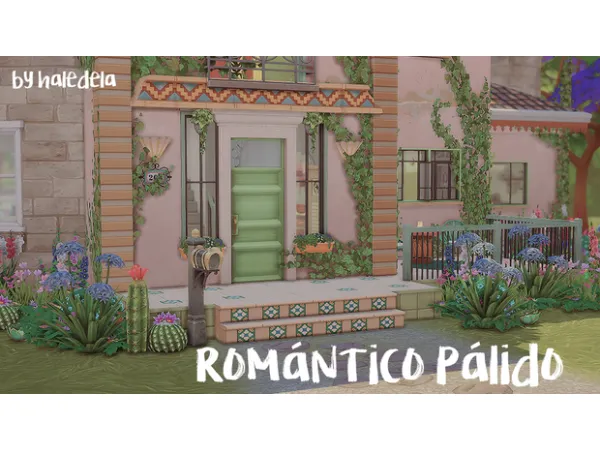 Maxis Match Romántico Pálido by haledela - The Sims 4 Custom Content