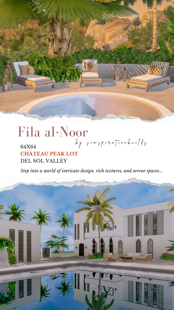Alpha Fila al Noor by simsfinds - The Sims 4 Custom Content