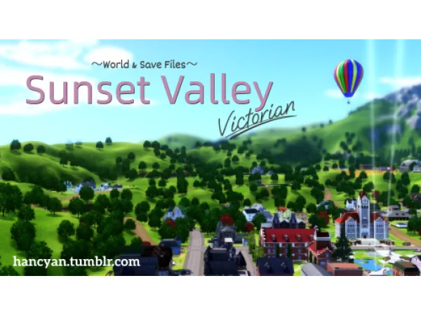 Sunset Valley World - The Sims 3 Custom Content