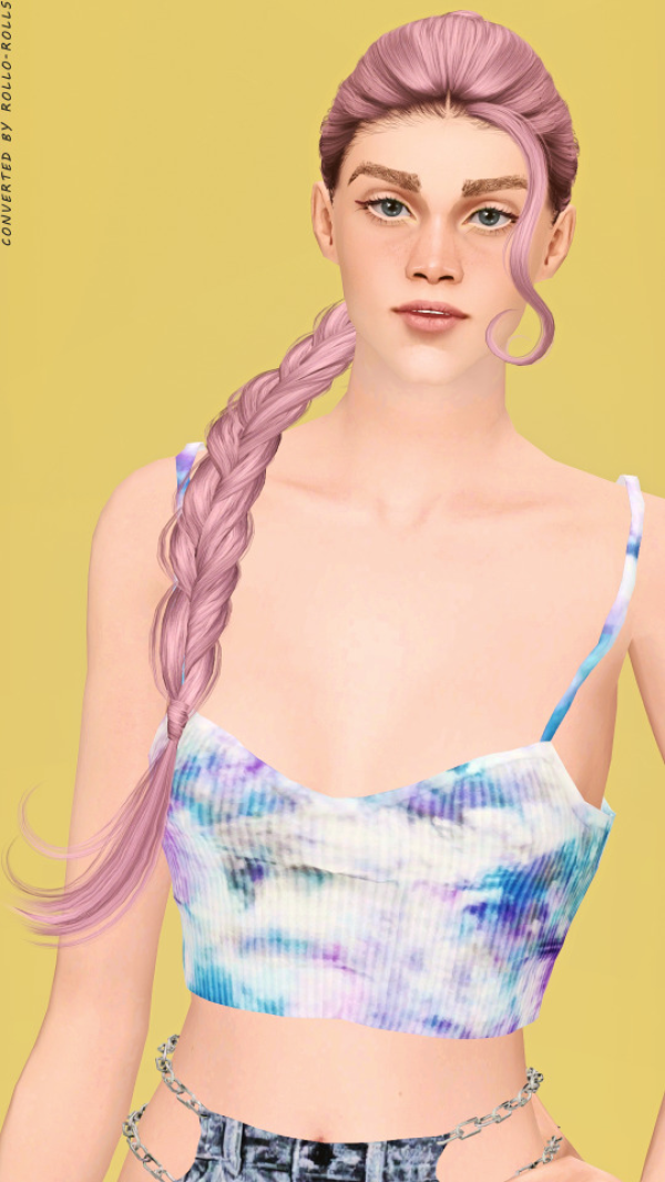 CasualSims Bird Hairstyle (Bangs Version) 4t3 by simsfinds - The Sims 3 Custom Content