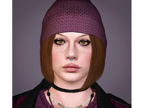 OverkillSimmer Asher Nose Rings - The Sims 3 Custom Content