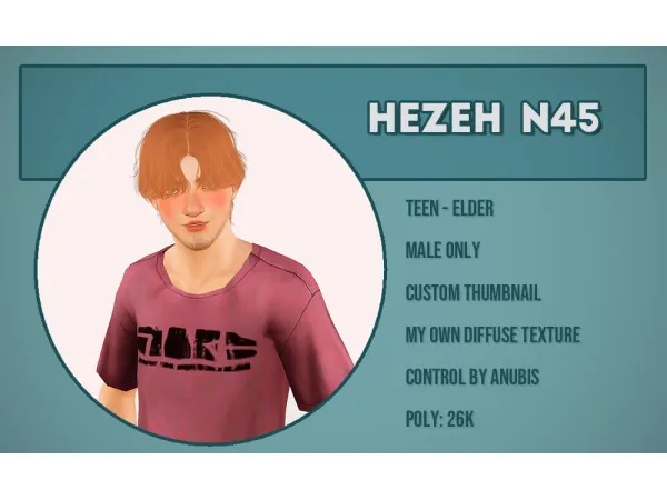 Hezeh N45 - The Sims 3 Custom Content