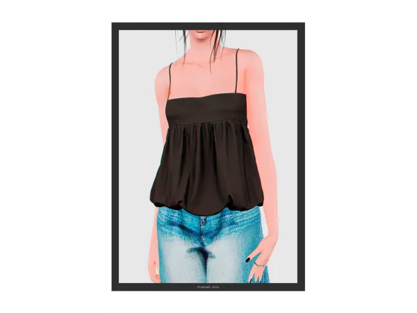 Klaxon Summer Top by Plbsims - The Sims 3 Custom Content
