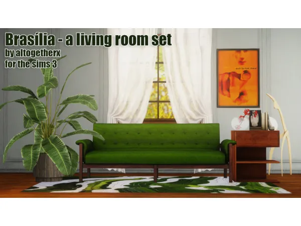 brasília living room by altogetherx.