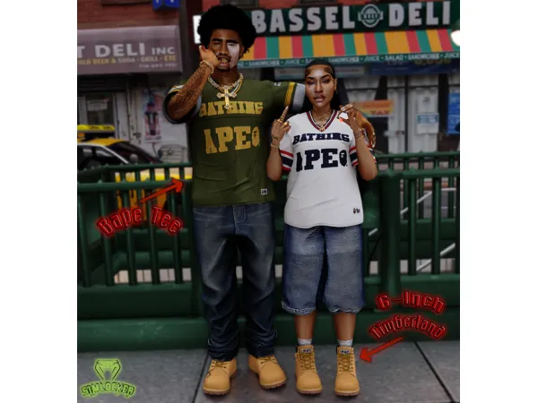 Alpha Concrete Set by SimLocker - The Sims 4 Custom Content