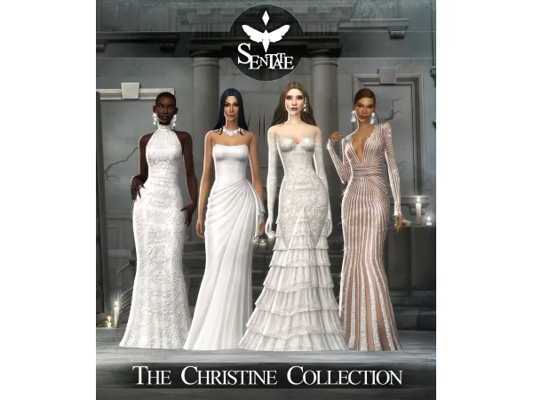 Maxis Match The Christine Collection by Sentate - The Sims 4 Custom Content