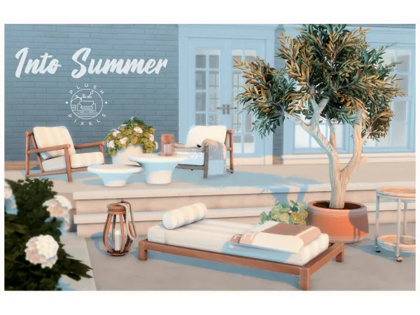 Maxis Match Into Summer by Plush pixels - The Sims 4 Custom Content