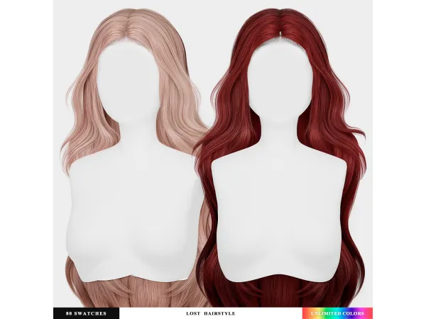 Alpha Lost Hairstyle by epicsims - The Sims 4 Custom Content
