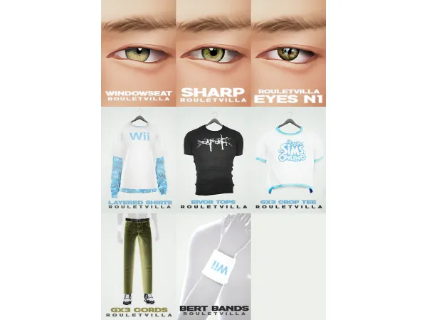 Mix THUMBNAIL UPDATE by rouletvilla - The Sims 4 Custom Content