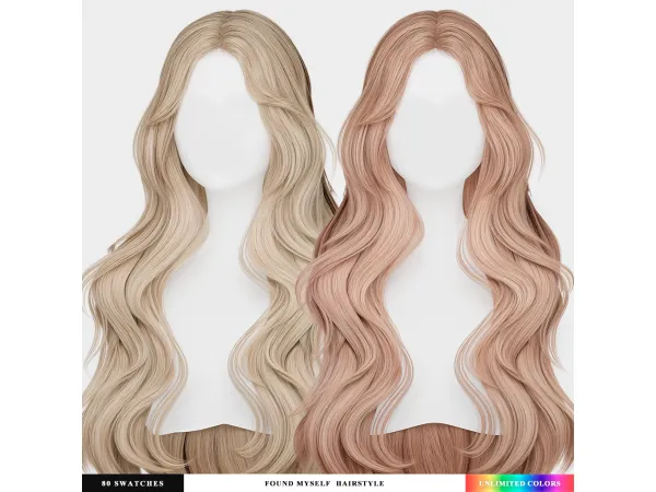 Alpha Found Myself Hairstyle by epicsims - The Sims 4 Custom Content