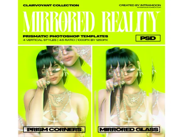 Mix CLAIRVOYANT COLLECTION Photoshop resources by intramoon - The Sims 4 Custom Content