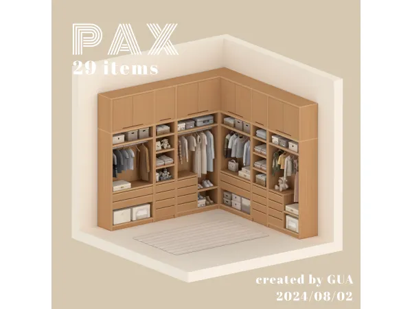 Maxis Match Combination Wardrobe Kit - The Sims 4 Custom Content