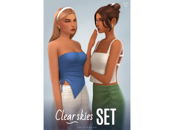 Maxis Match Clear Skies Set - The Sims 4 Custom Content