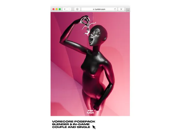 Alpha SWEET VORECORE MINI POSEPACK by Zeenica - The Sims 4 Custom Content