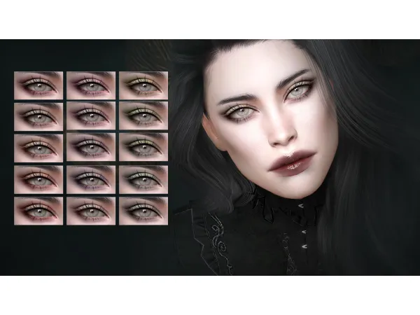 Alpha Ventricle Eyeshadow by Remus Sirion - The Sims 4 Custom Content
