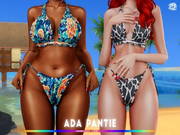 Alpha Ava Swimsuit Pantie BRsims - The Sims 4 Custom Content