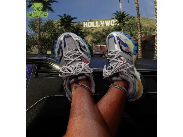 Alpha Balenciaga Track Sneakers by simlocker - The Sims 4 Custom Content