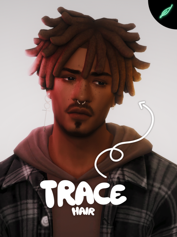 Maxis Match trace hair (m f frames) by simsfinds - The Sims 4 Custom Content