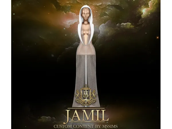 Alpha JAMIL by Mssims4 - The Sims 4 Custom Content