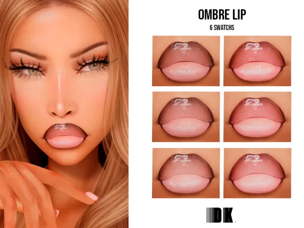 Ombre Lip by Dark Pink