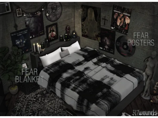 Alpha Fear Set by 317wounds - The Sims 4 Custom Content